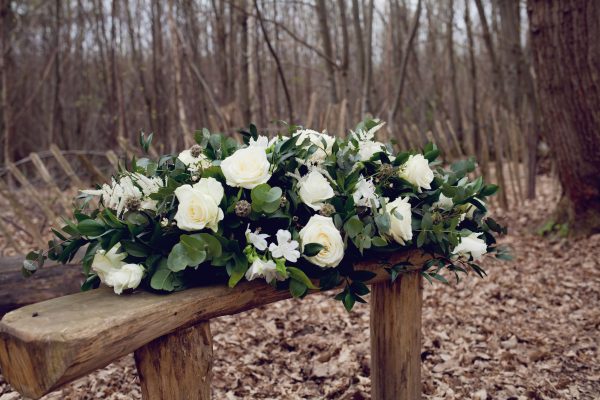 Elegant farwell Casket Spray