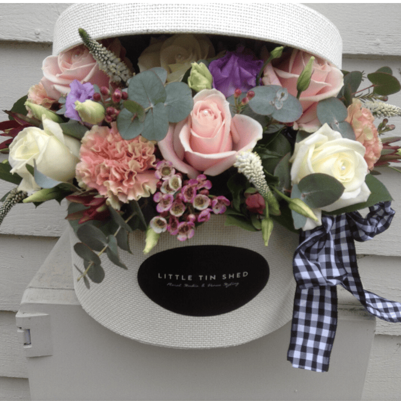 hat box button
