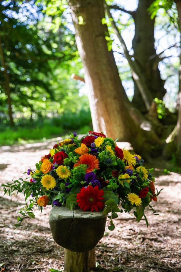 Little-Tin-Shed-Funeral-flowers-Essex-casket-top