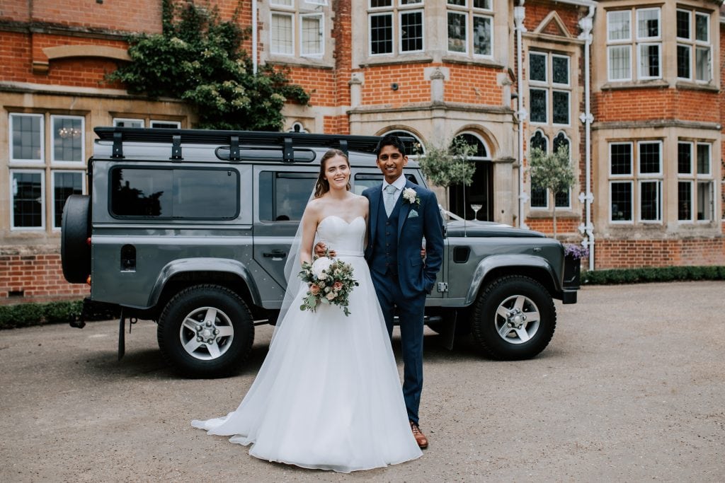 Ali and Pesh with Landrover