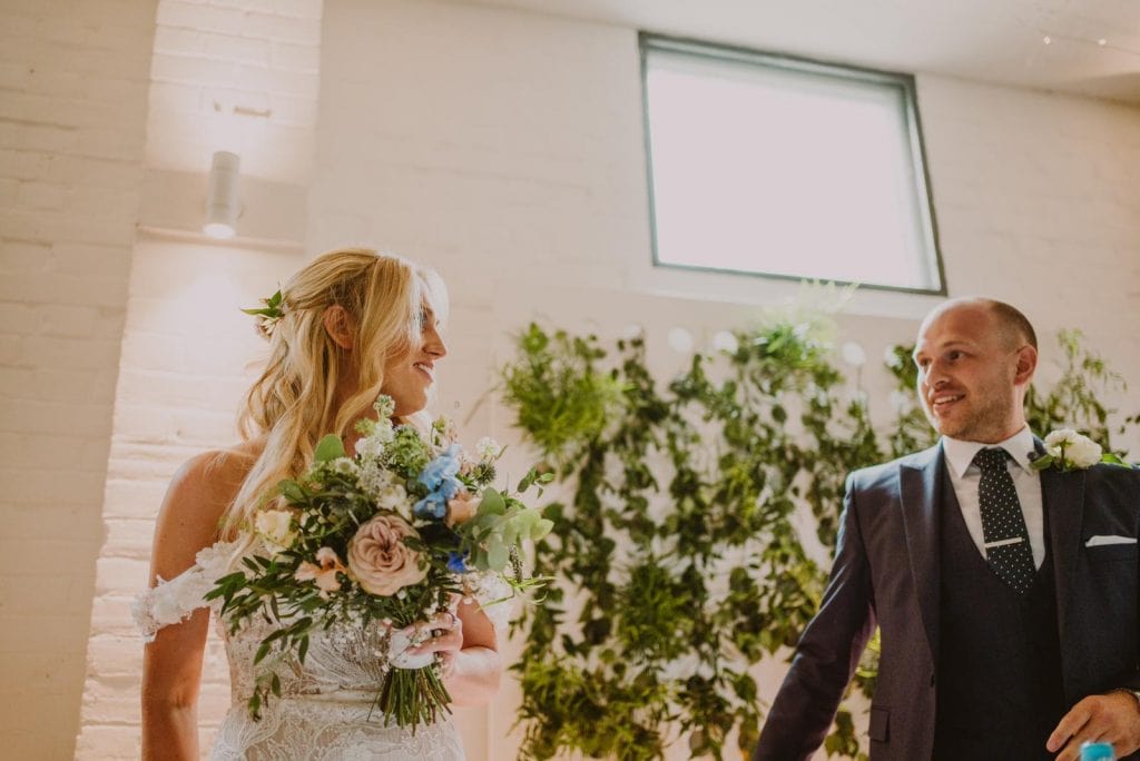 osea island wedding flowers
