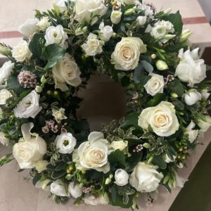 Wreath, Loose, funeral floral tribute