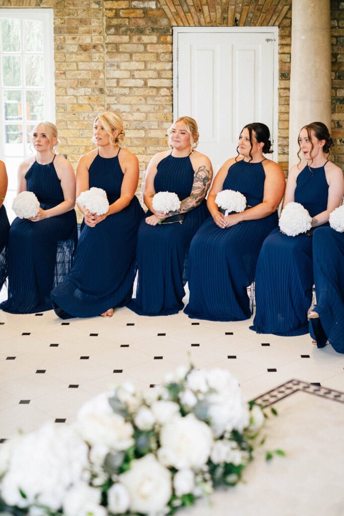 Wedding flowers at Friern Manor