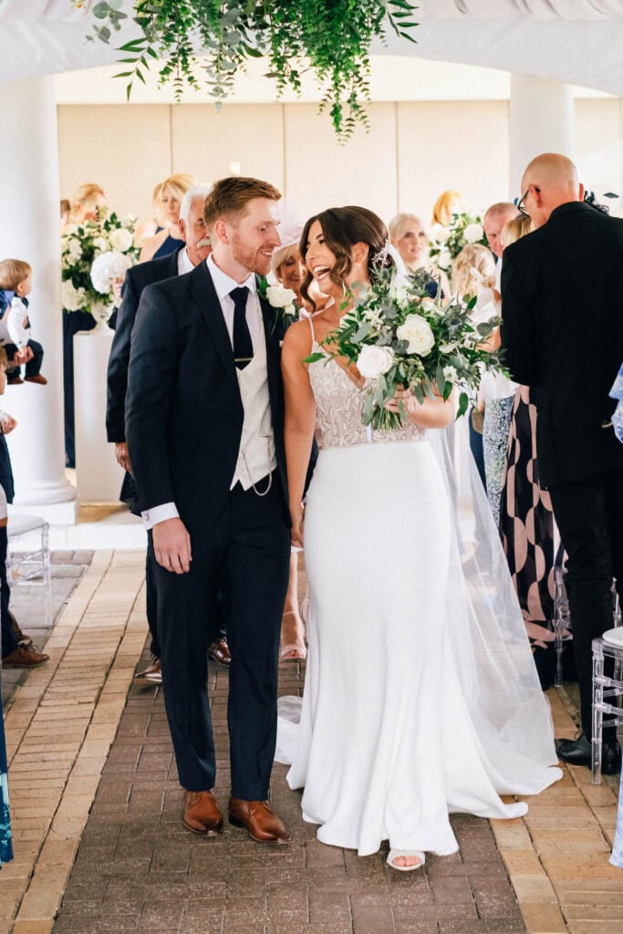 Wedding flowers at Friern Manor