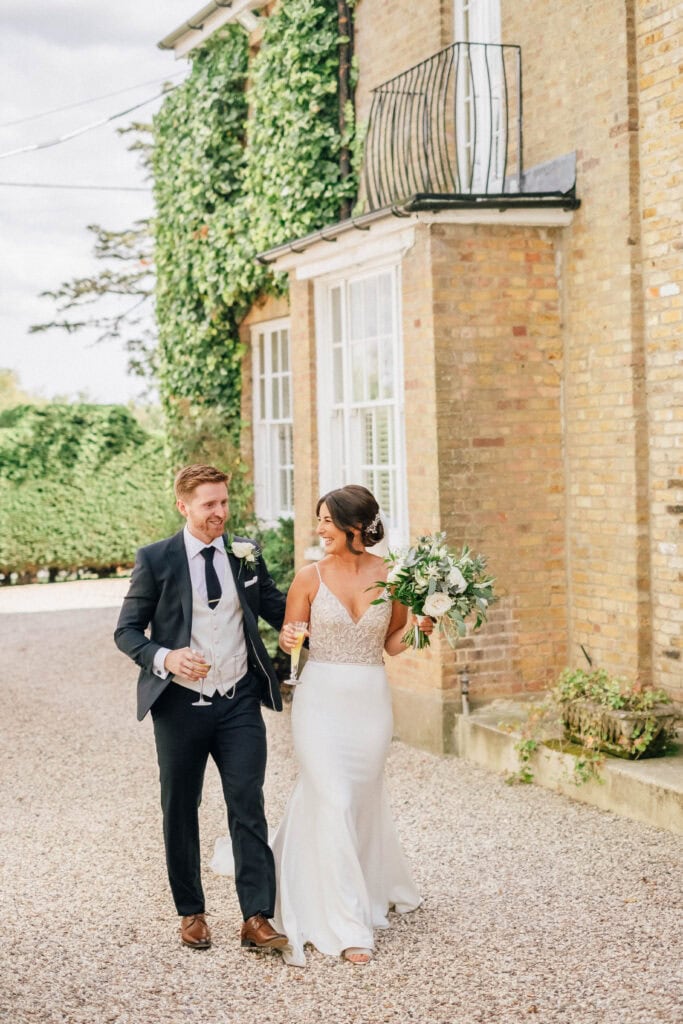 Wedding flowers at Friern Manor