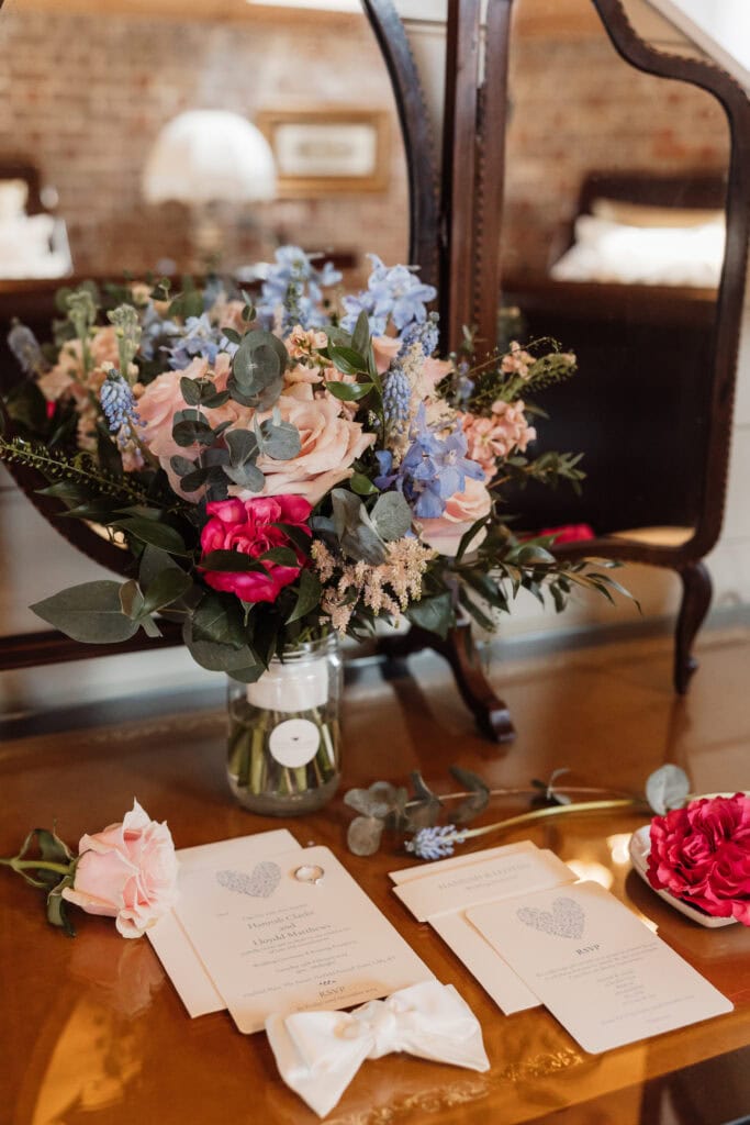 Hatfield place wedding flowers