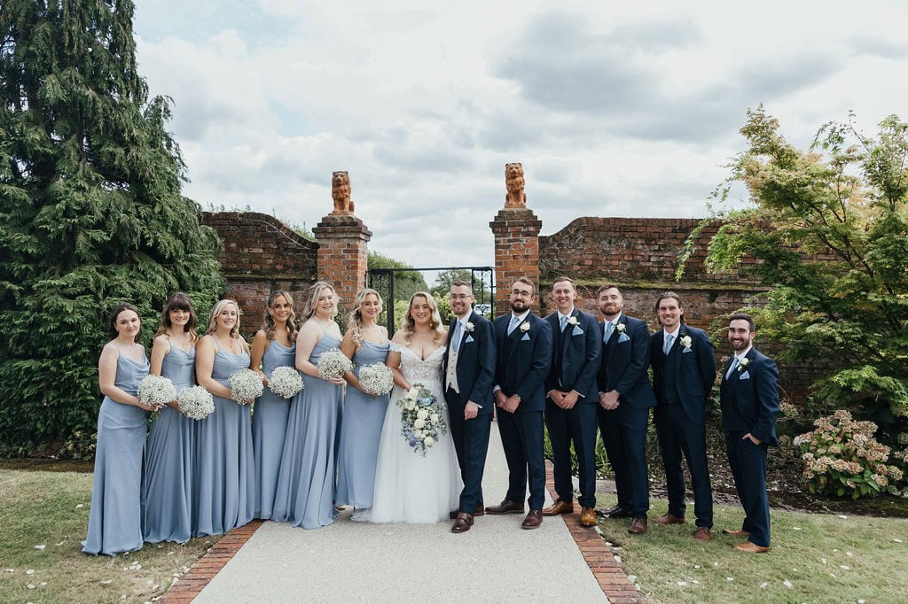  Gaynes Park Summer Wedding flowers