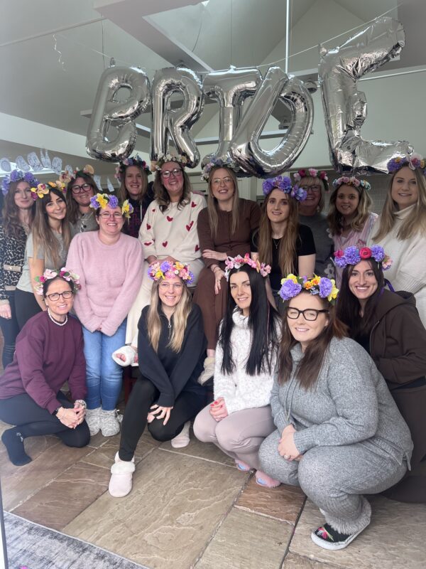 Hen Party Flower Crown Workhop Essex