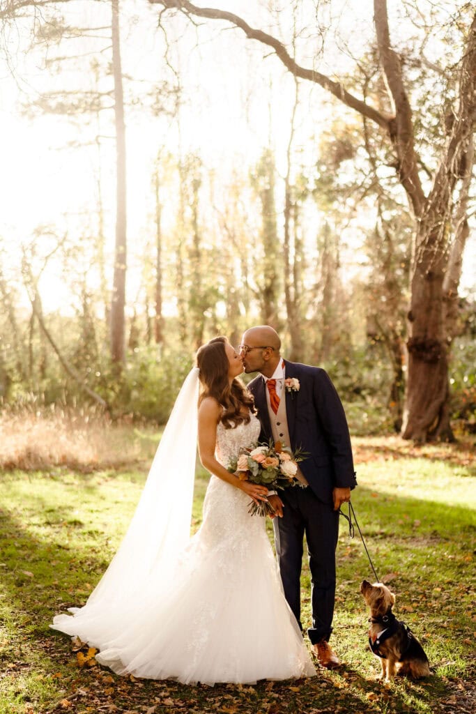 Baddow Park House Winter Wedding Flowers