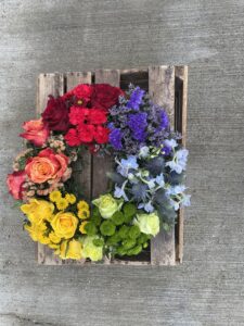 Rainbow Wreath