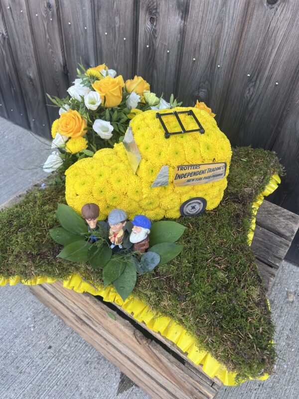 Only fools and horses funeral flower tribute